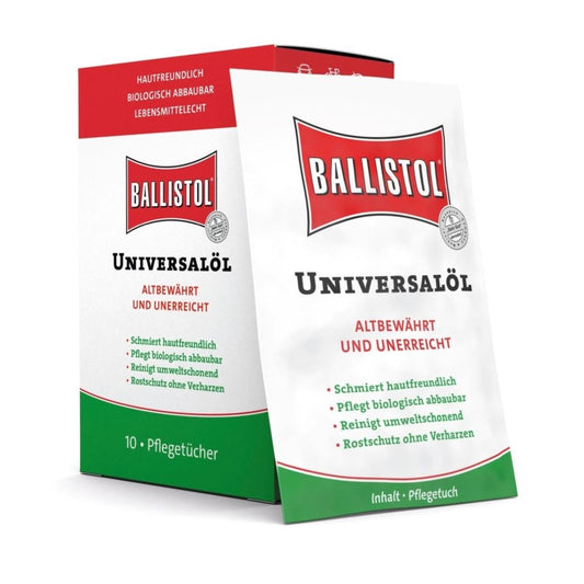 BALLISTOL Universal Oil Field Wipes (10 Pack)