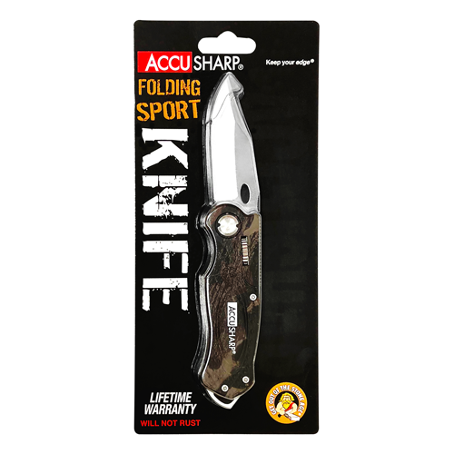 AccuSharp Camo Sport Knife