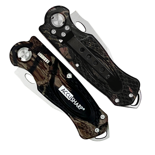 AccuSharp Camo Sport Knife
