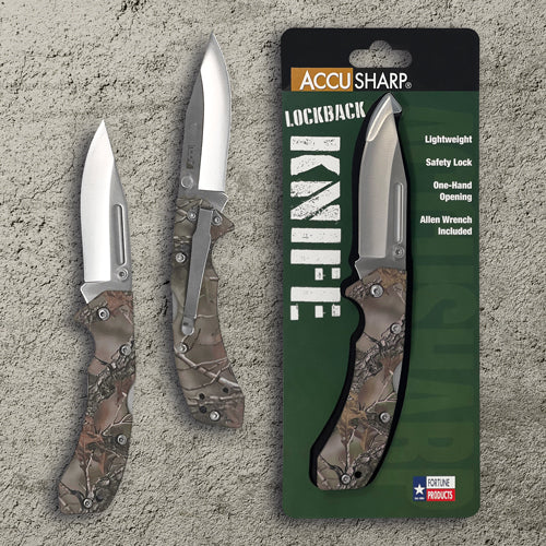 AccuSharp Folding Knife - Camo