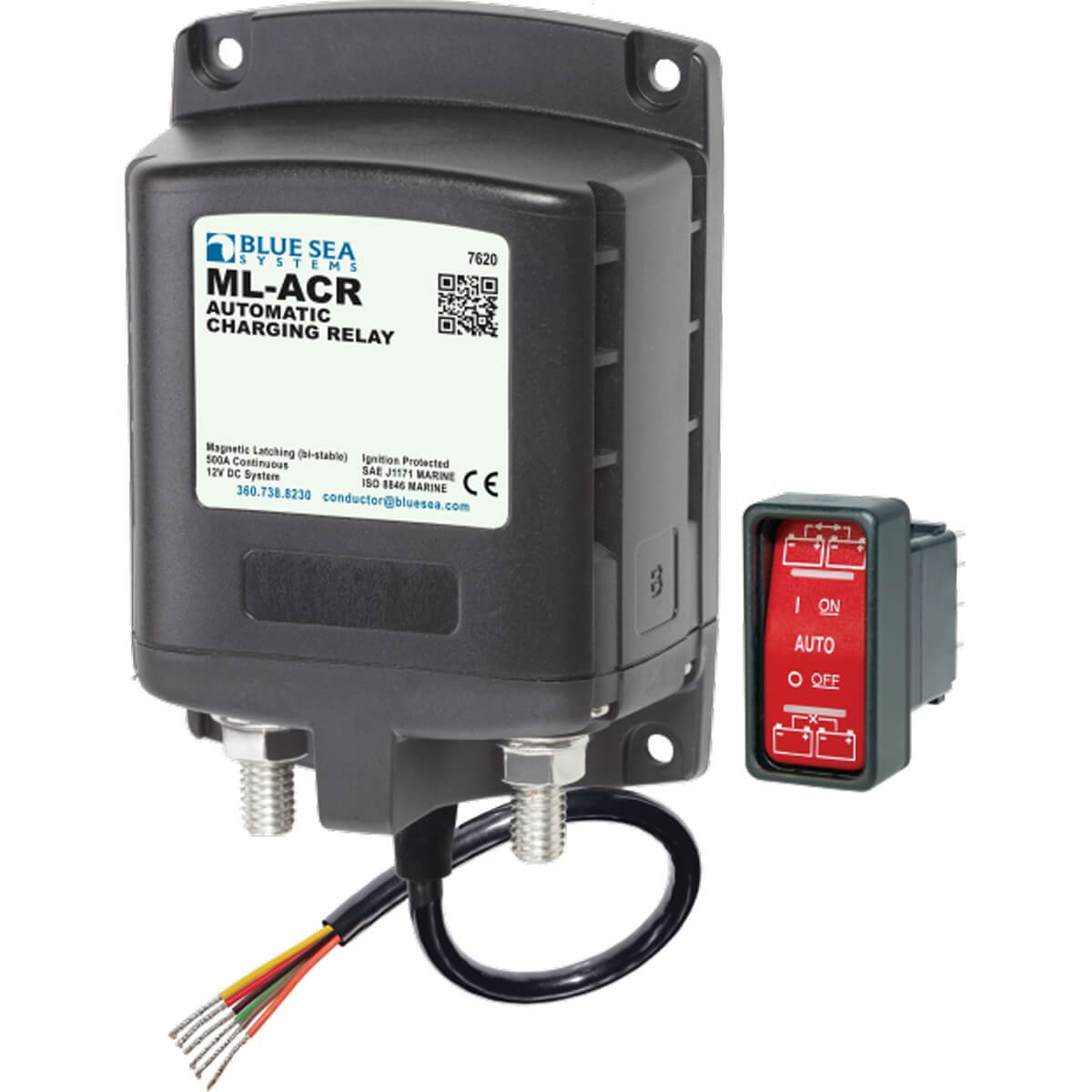 ML-ACR Automatic Charging Relay – 12V DC 500A