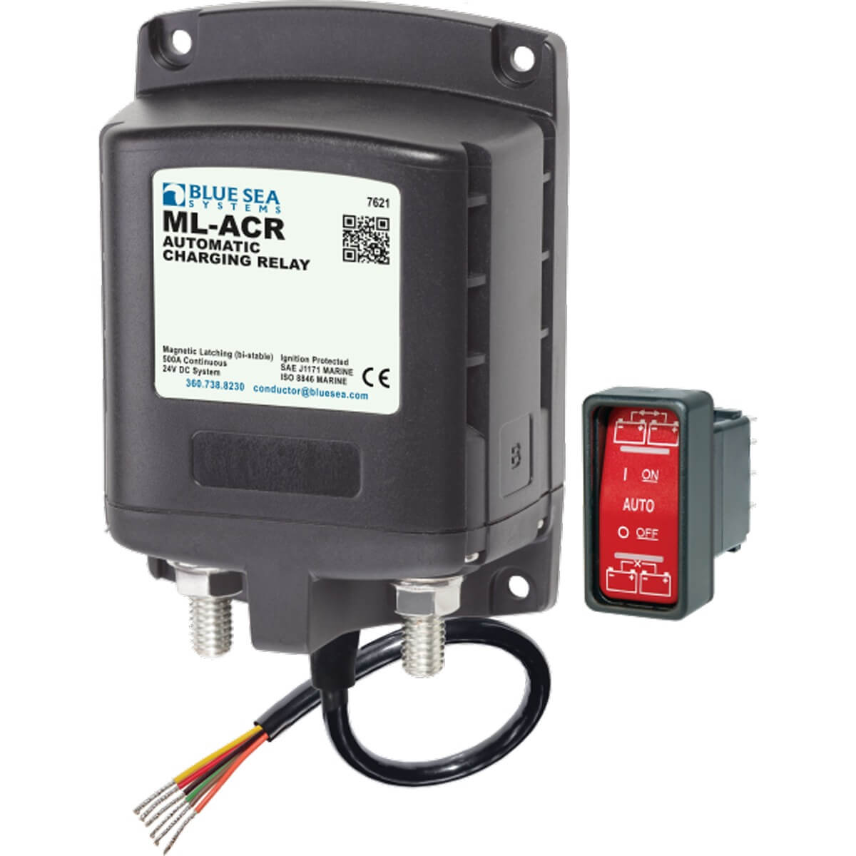 ML-ACR Automatic Charging Relay – 24V DC 500A