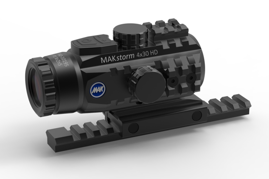 MAKStorm 4x30i HD, Premium Riflescope incl. Standard Mount