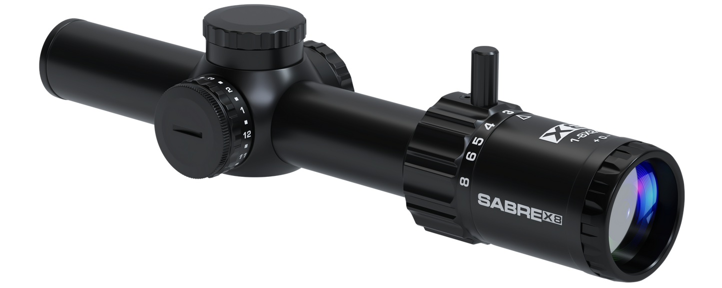 Sabre X8 1-8x24 BDC R8 Reticle