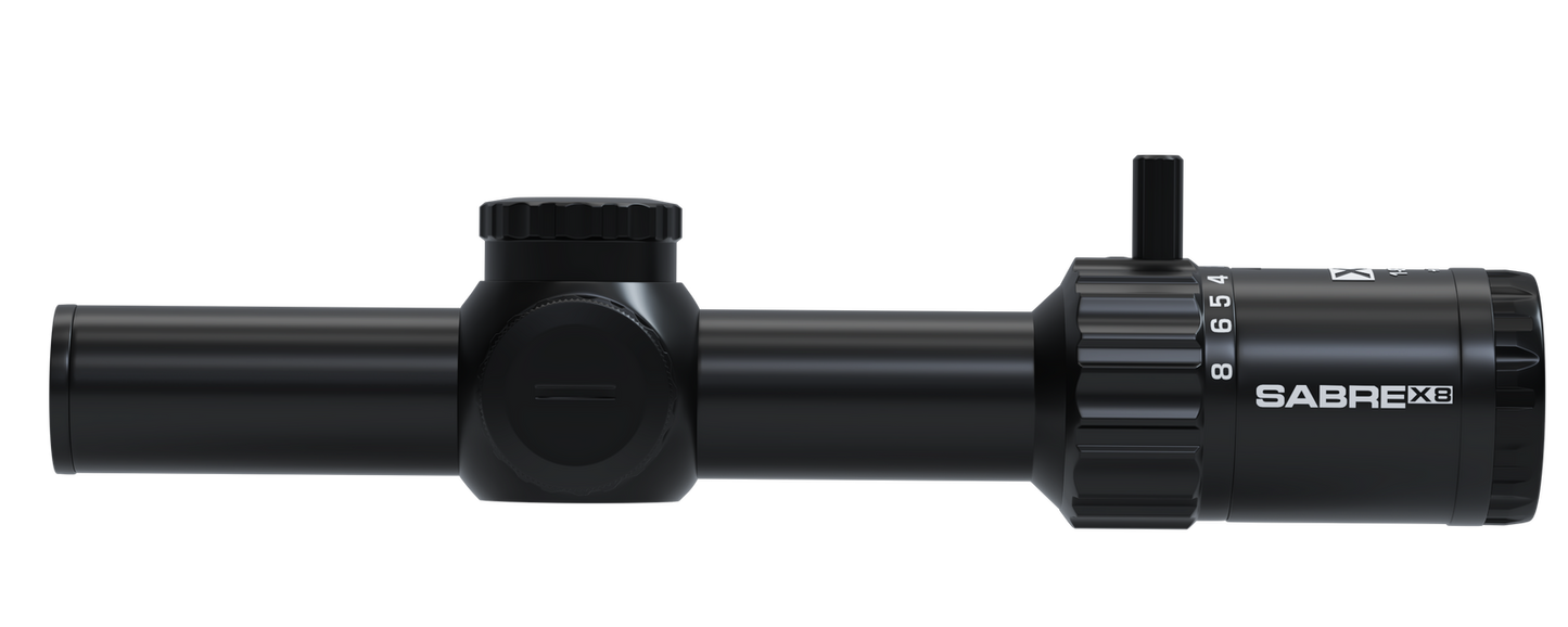 Sabre X8 1-8x24 BDC R8 Reticle