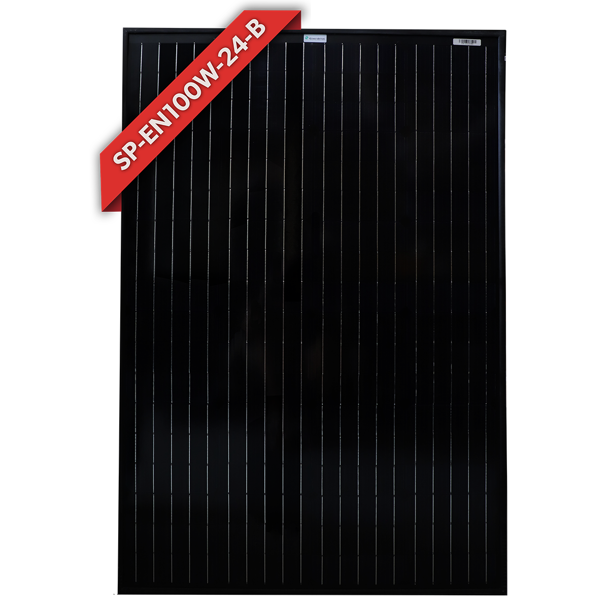100W 24V Fixed Mono Solar Panel (Silver or Black Frame)