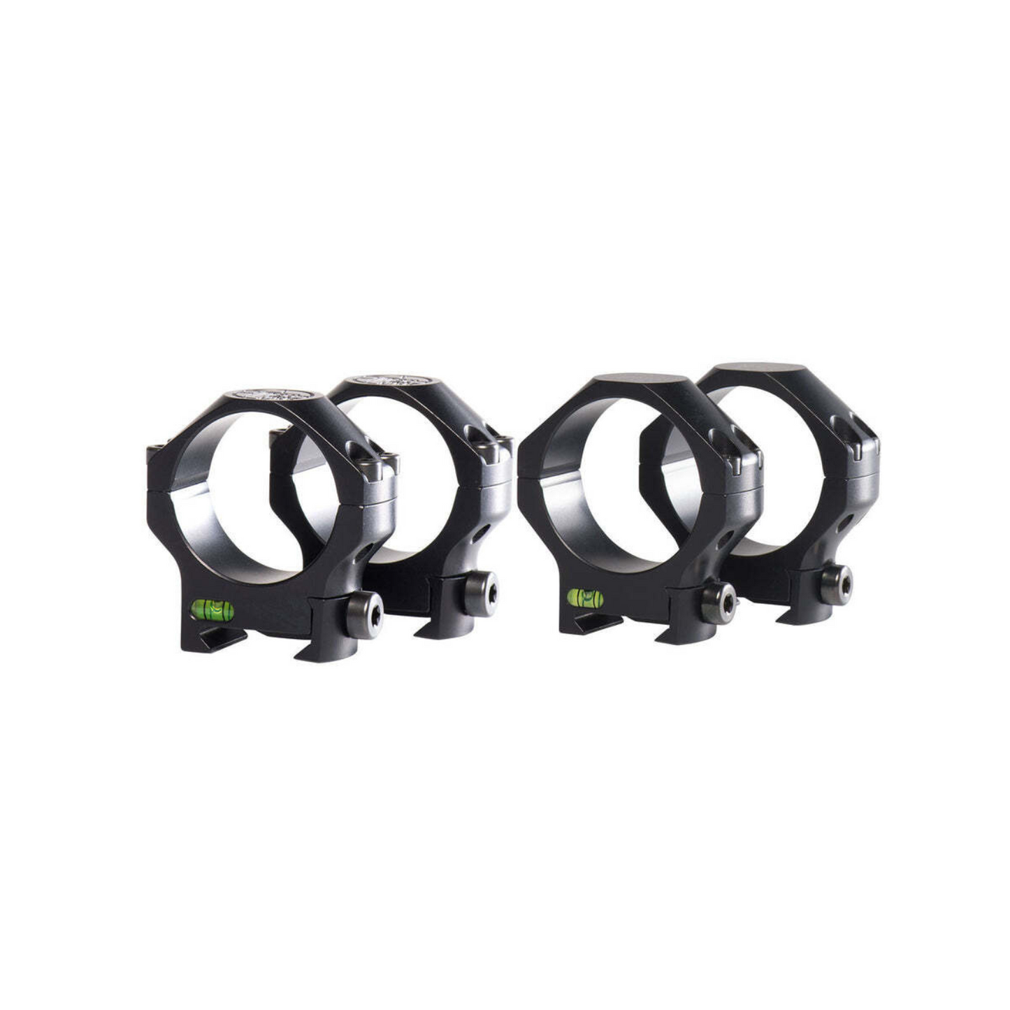 Tier One Picatinny Rings One Inch (25.4mm) (4 Screw)