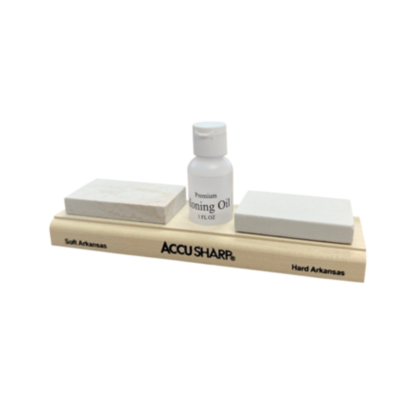 AccuSharp Combo Arkansas Stones w/ Honing Oil