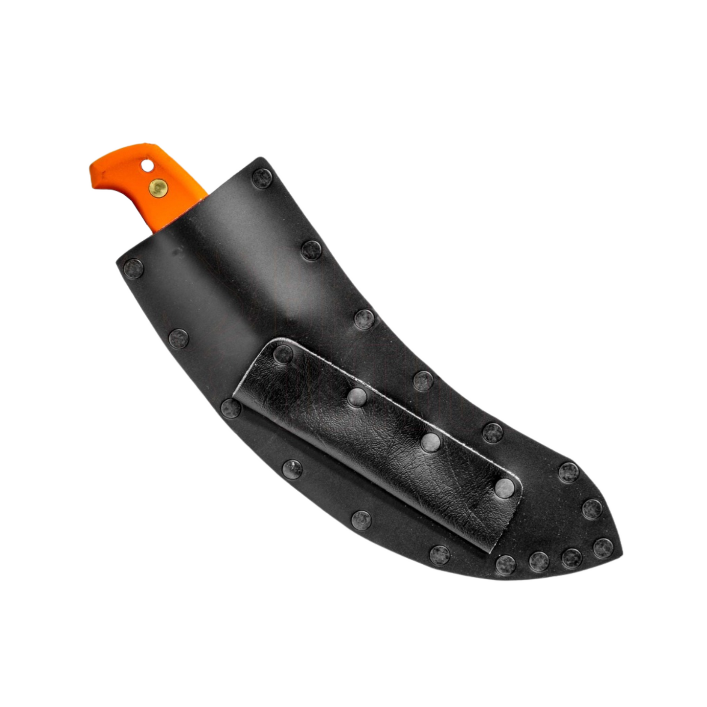 Svord 67 Curved Skinner 5 3/4" Orange PVC Sheath