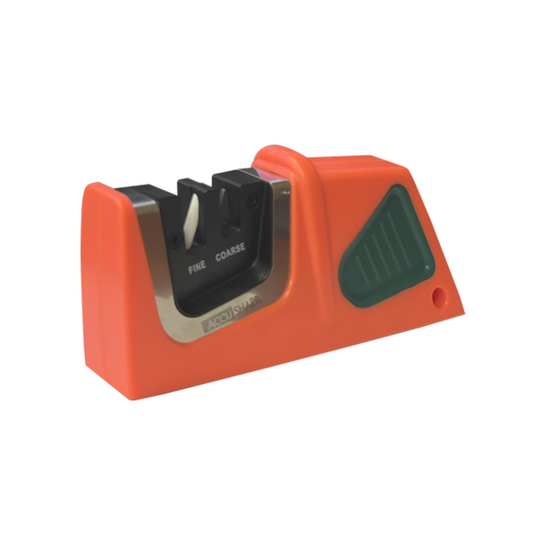AccuSharp Compact Pull-Through Sharpener - Orange/Green
