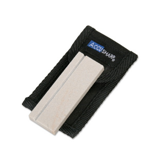 AccuSharp Natural Arkansas 3" Stone w/Pouch