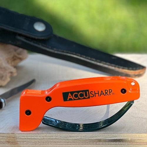 AccuSharp Knife and Tool Sharpener - Blaze Orange
