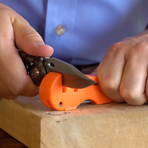AccuSharp 4-in-1 Knife & Tool Sharpener - Blaze Orange
