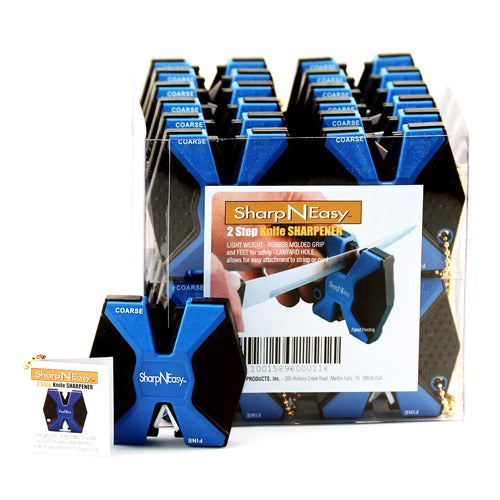 AccuSharp SharpNEasy Blue Two Step Sharpener - Carded