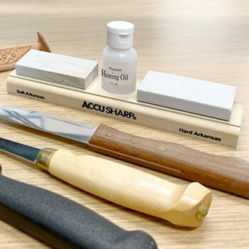 AccuSharp Combo Arkansas Stones w/ Honing Oil