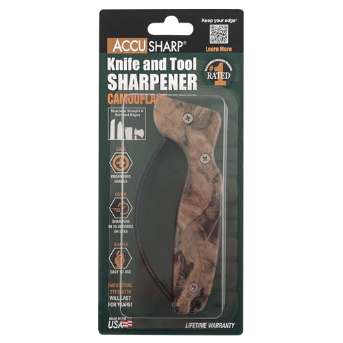 AccuSharp Knife and Tool Sharpener Camo