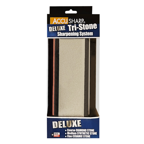 AccuSharp Deluxe Tri-Stone Sharpener