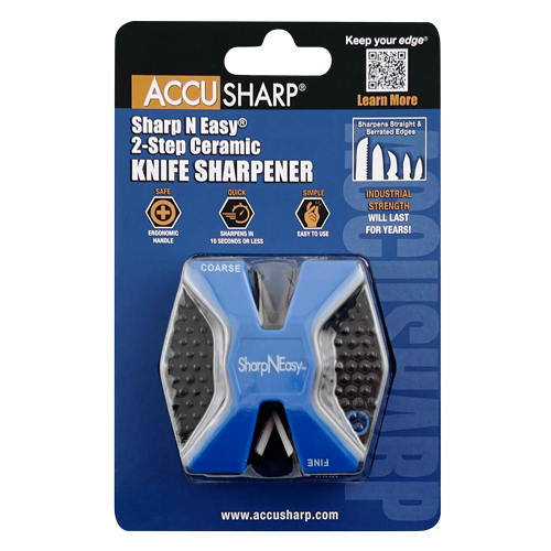 AccuSharp SharpNEasy Blue Two Step Sharpener - Carded