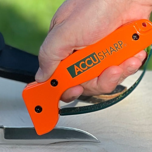 AccuSharp Knife and Tool Sharpener - Blaze Orange