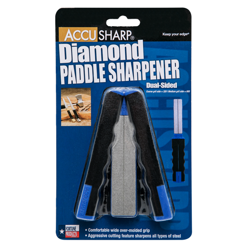 AccuSharp Diamond Paddle Sharpener - Blue