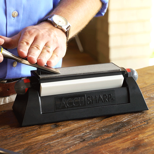 AccuSharp Deluxe Tri-Stone Sharpener