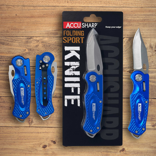 AccuSharp Sport Knife - Blue
