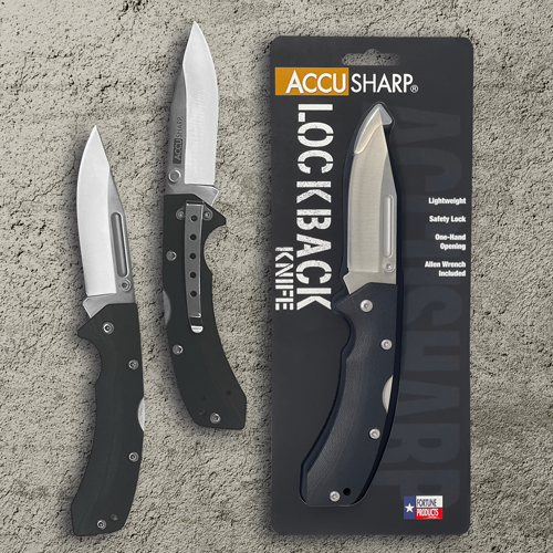 AccuSharp Folding Knife - Black