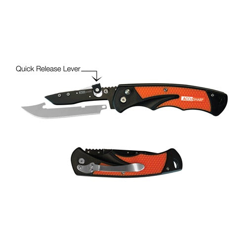 AccuSharp Razor Knife - Orange