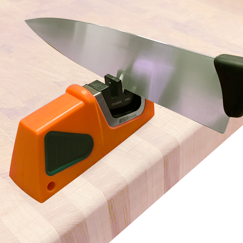 AccuSharp Compact Pull-Through Sharpener - Orange/Green