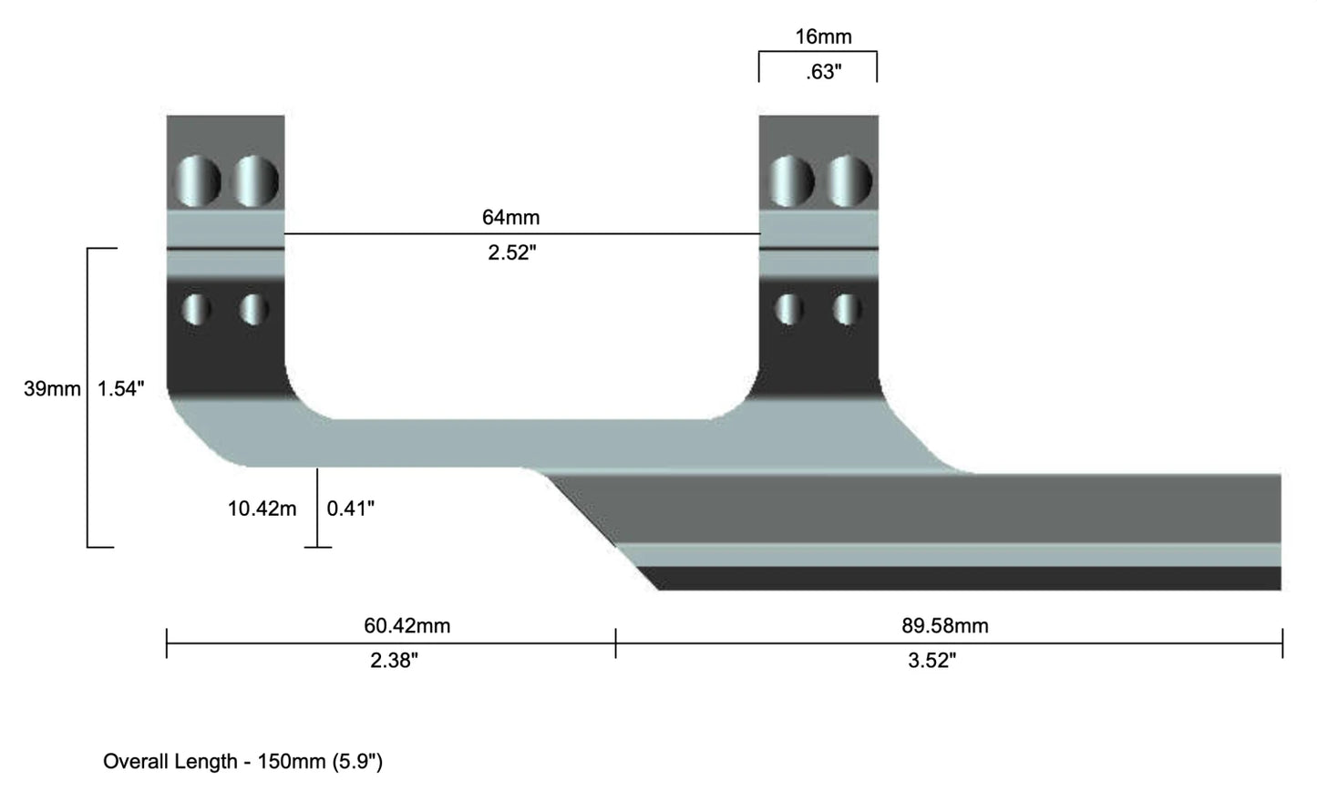 Sabre Cantilever Mount