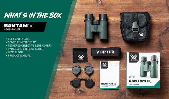 Vortex Bantam Youth Binocular 6.5x32