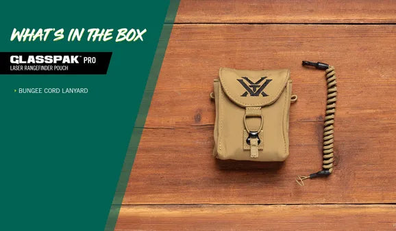 Vortex Glasspack Pro Laser Rangefinder Pouch Tan