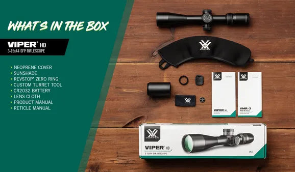Vortex Viper HD 3-15x44 SFP VMR-3 MOA