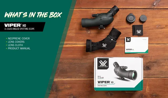 Vortex Viper 11-33x50 Angled Spotting Scope