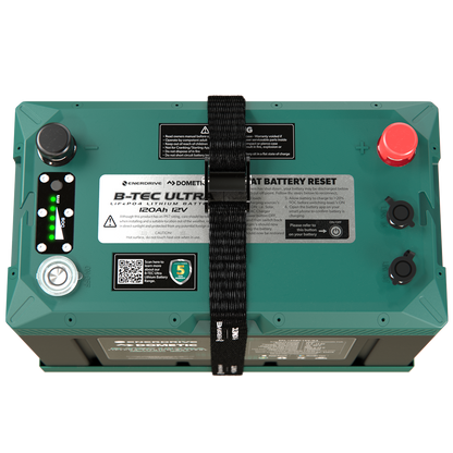 B-TEC ULTRA 12V 120Ah Lithium Battery IP67 Waterproof