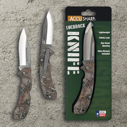 AccuSharp Folding Knife - Camo