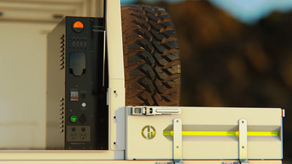 Commercial Power System – Upright (with integrated 200Ah Lithium Battery)