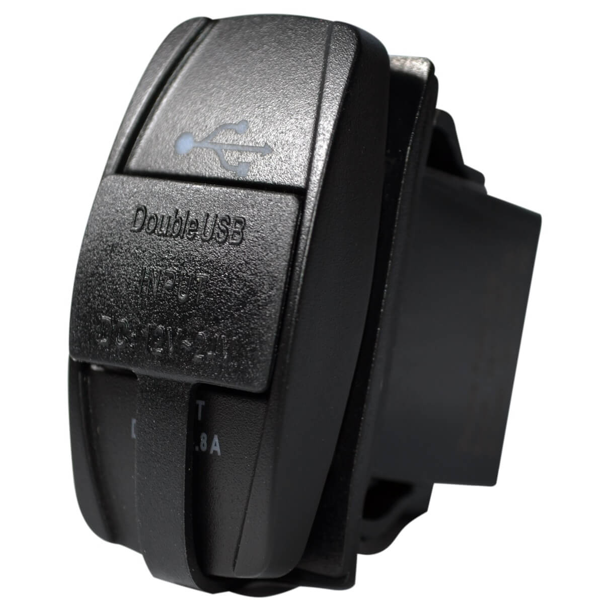 Rocker Switch Dual USB-A 4.8A