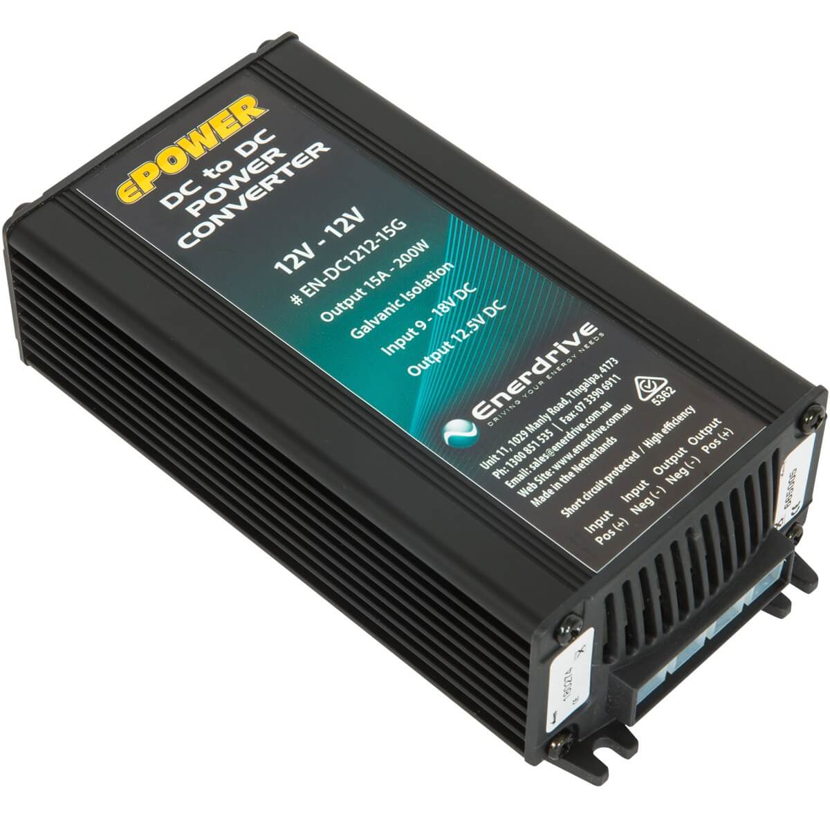 12V – 12V / 15A Gal Iso