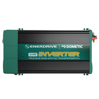 2000W 12V True Sine Wave Inverter with AC Transfer & Safety Switch