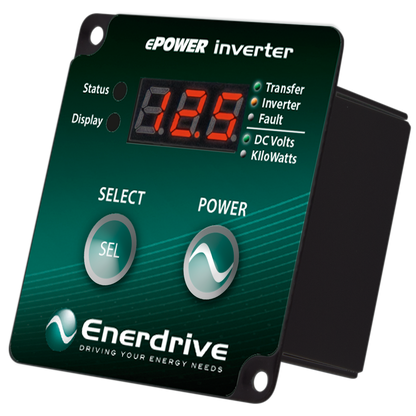 2000W 12V True Sine Wave Inverter with AC Transfer & Safety Switch