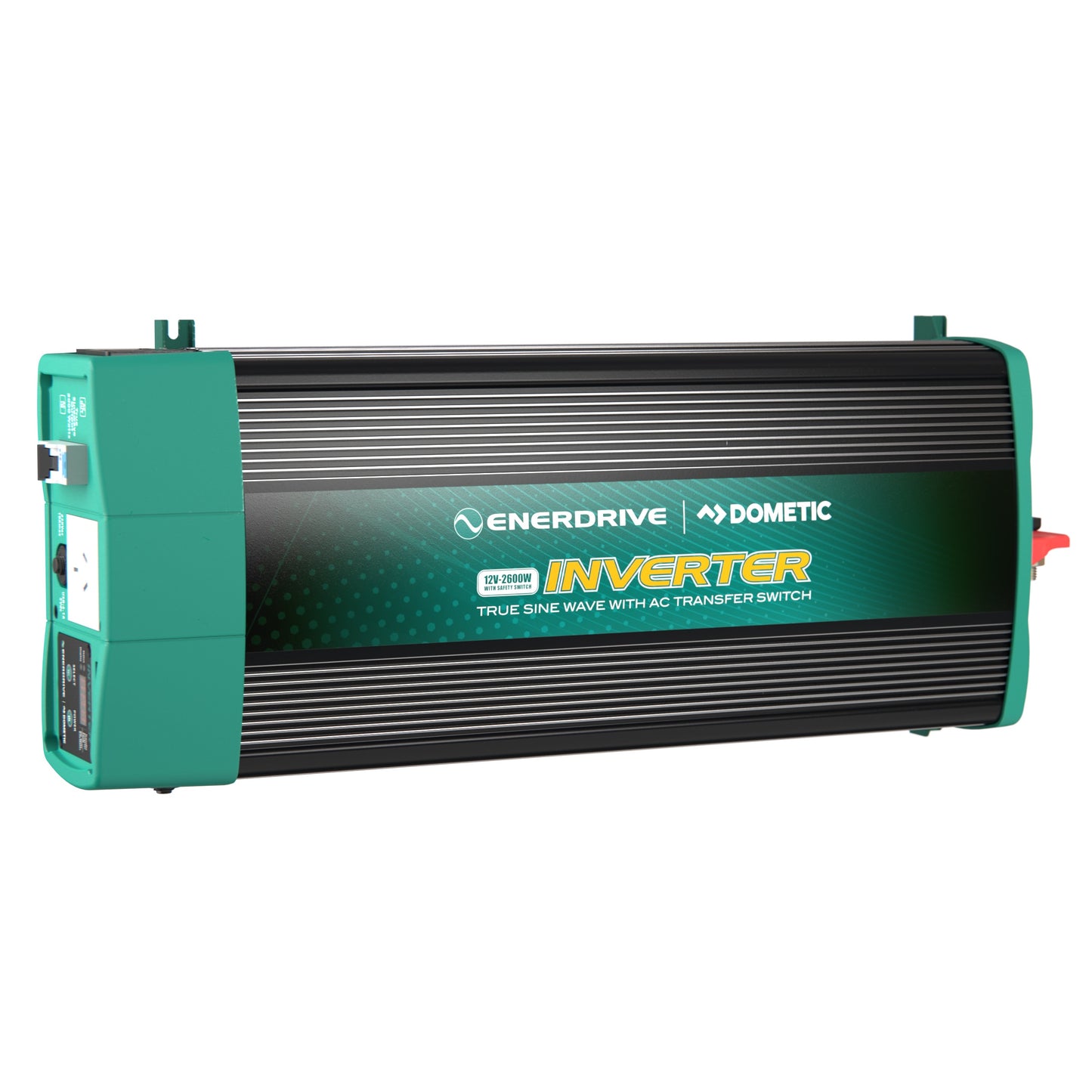 2600W 12V True Sine Wave Inverter with AC Transfer & Safety Switch