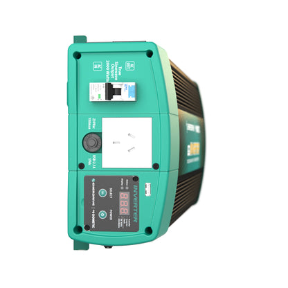 2600W 12V True Sine Wave Inverter with AC Transfer & Safety Switch