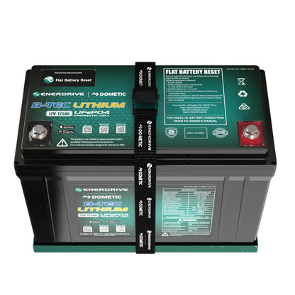 B-TEC 12V 125Ah G2 Lithium Battery
