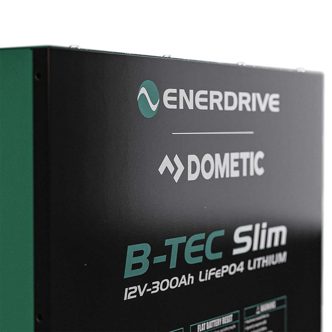 B-TEC 12V 300Ah Slimline Lithium Battery