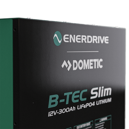 B-TEC 12V 300Ah Slimline Lithium Battery