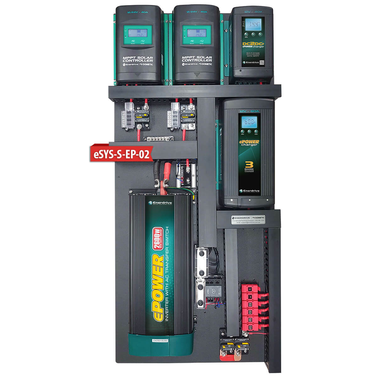 Enerdrive | Dometic   eSYS-S-EP-02 Off-Grid Power System