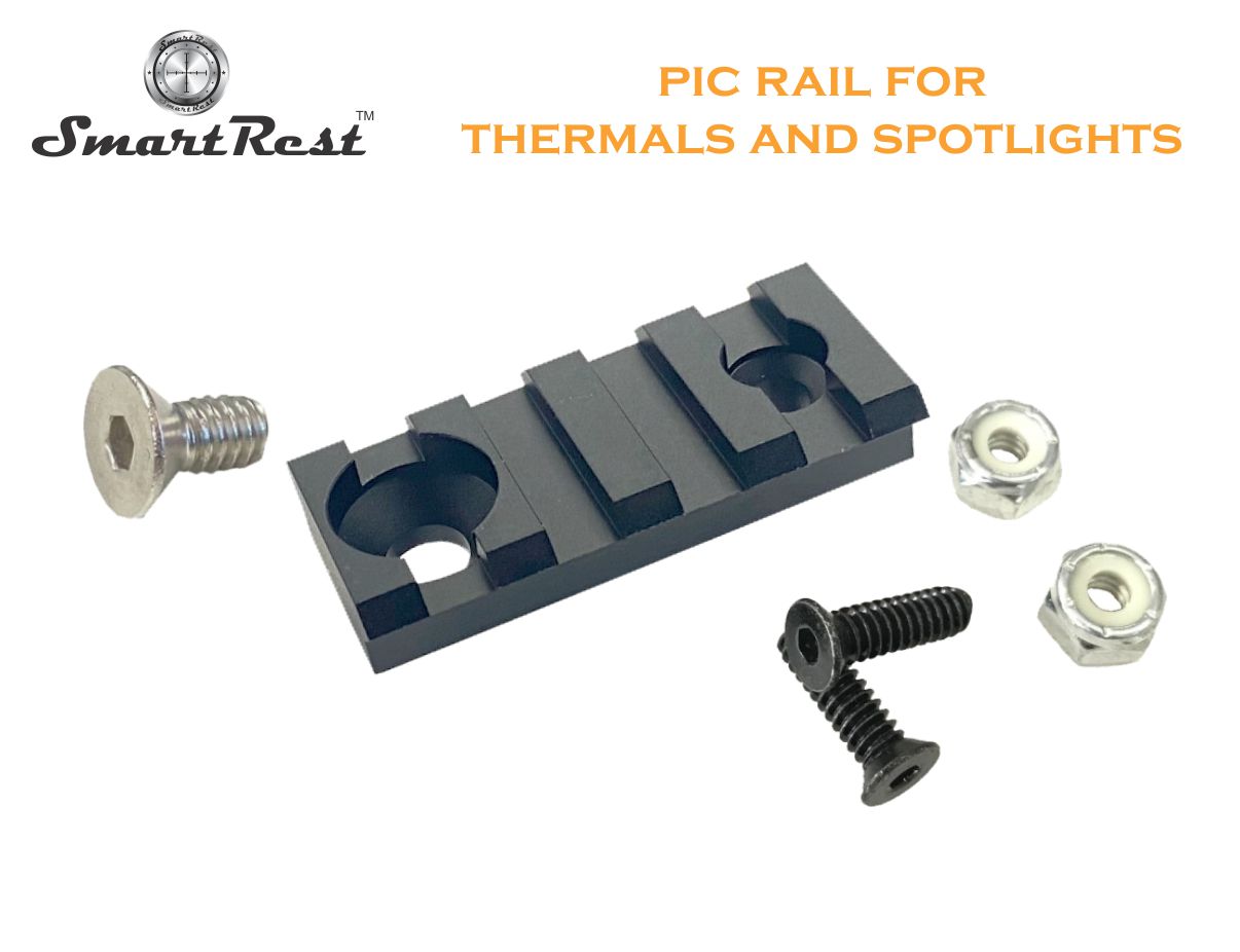 SmartRest Rail for Thermal and Spotlights – Bullet Shooting Accessories
