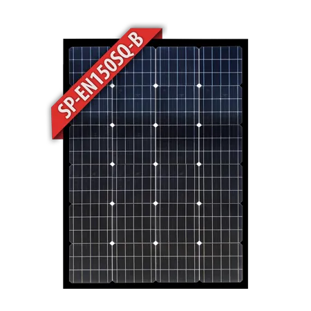 150W Fixed Mono Solar Panel (Silver or Black Frame)