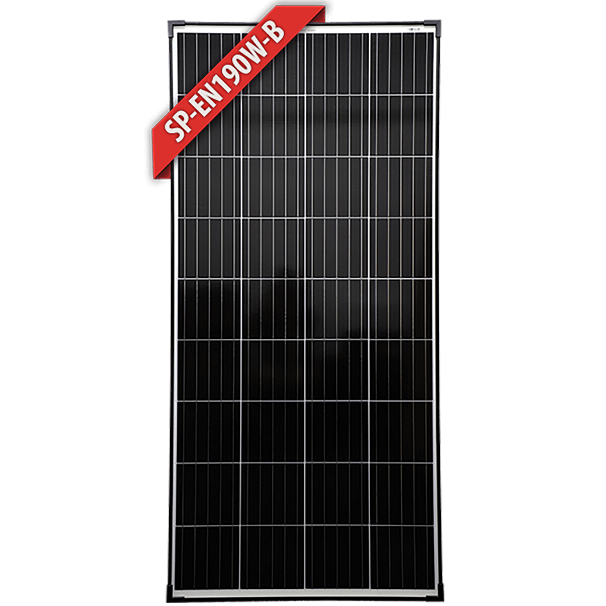 190W Fixed Mono Solar Panel (Silver or Black Frame)